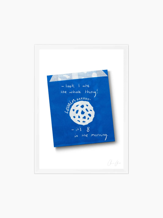 Bag at Levain Bakery ii Framed Art Print