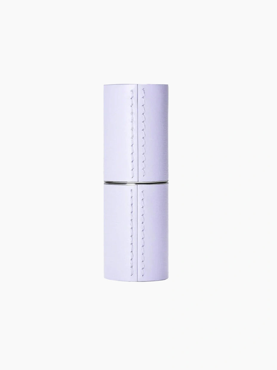 Lilac Leather Lipstick Case