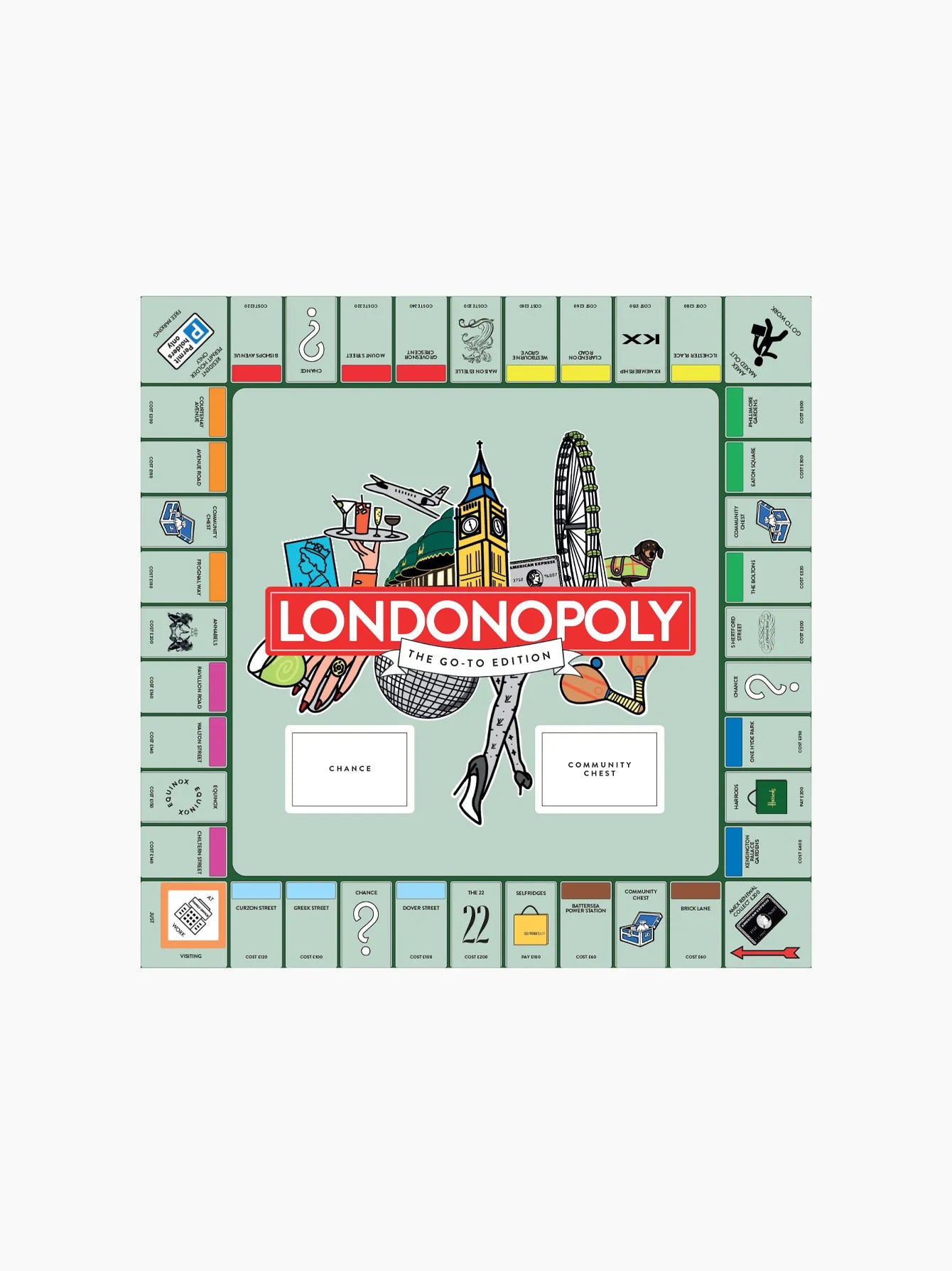 London Monopoly Board Game Exclusive
