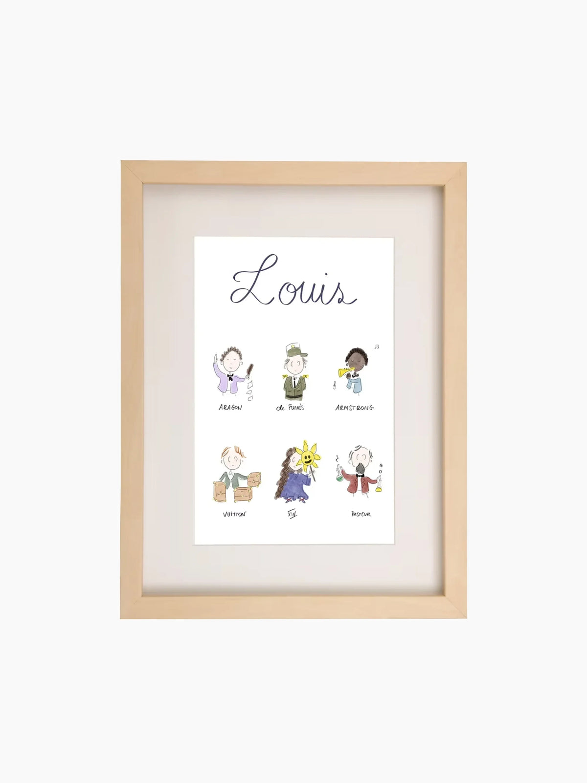 Louis Kids Art Print