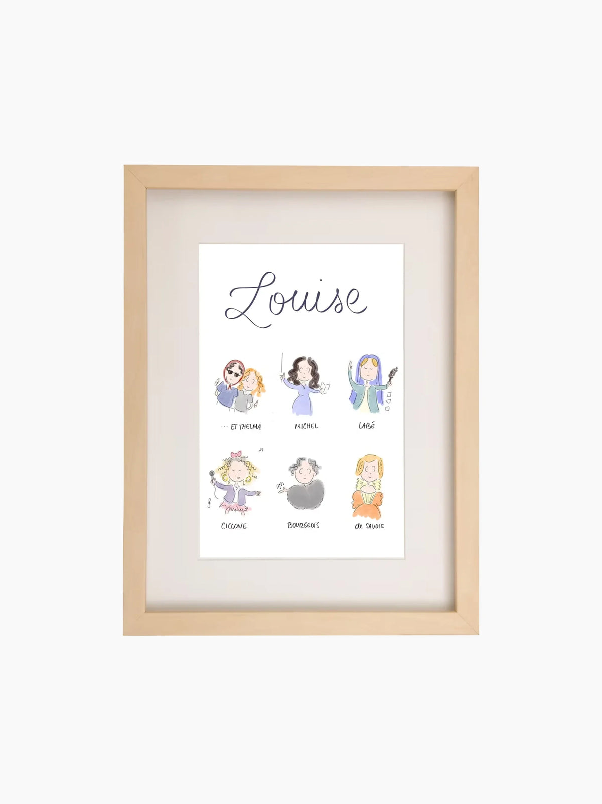 Louise Kids Art Print