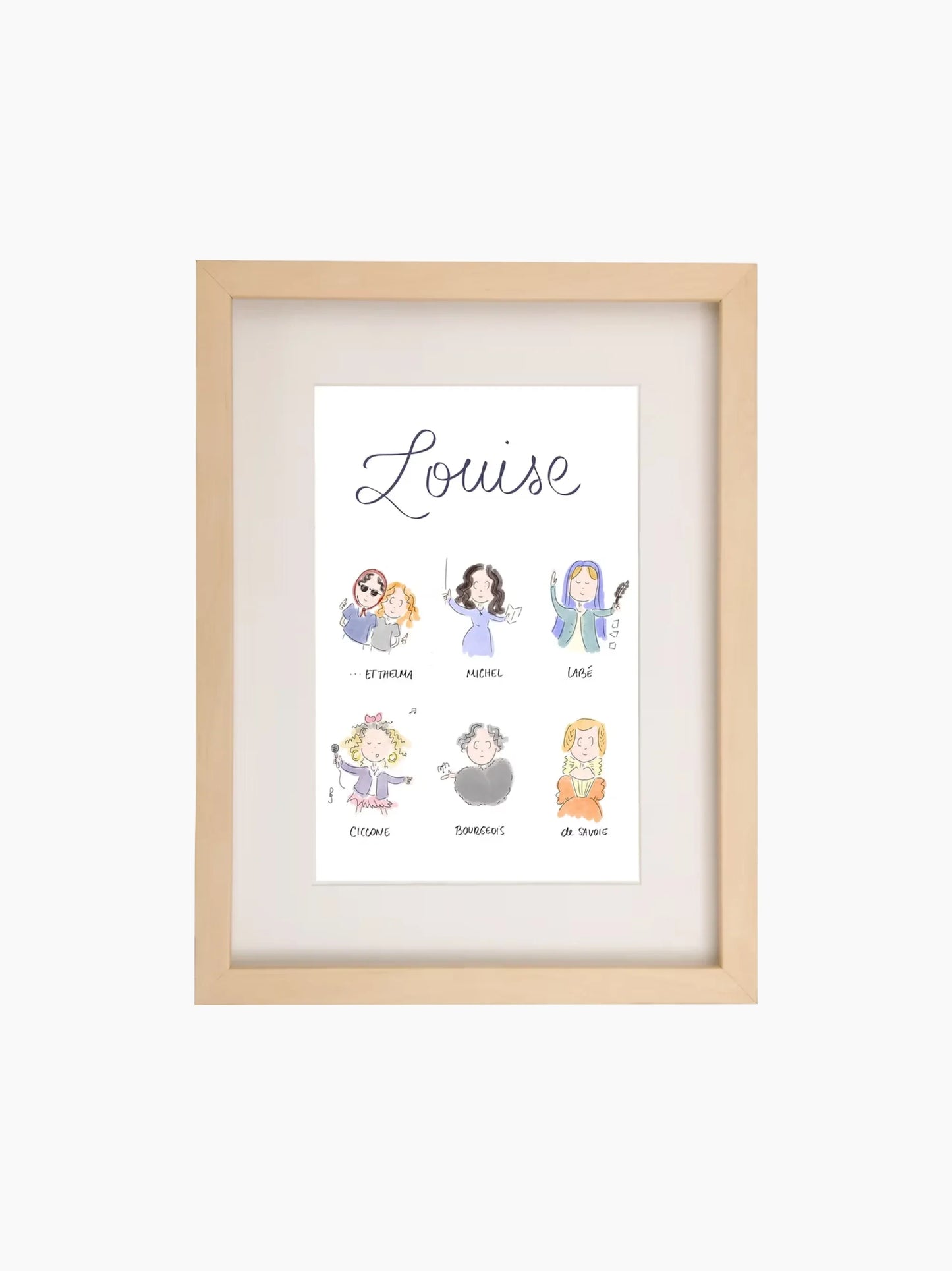 Louise Kids Art Print
