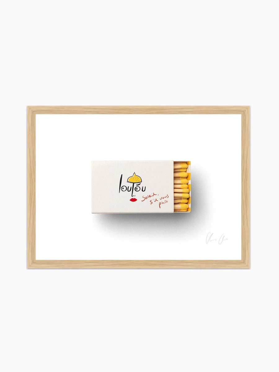 Loulou ii Art Print