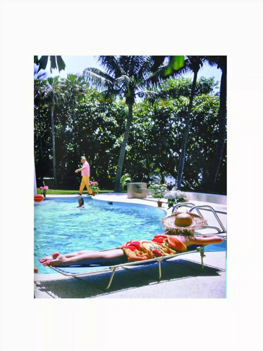 Poolside with Slim Aarons Coffee Table Book
