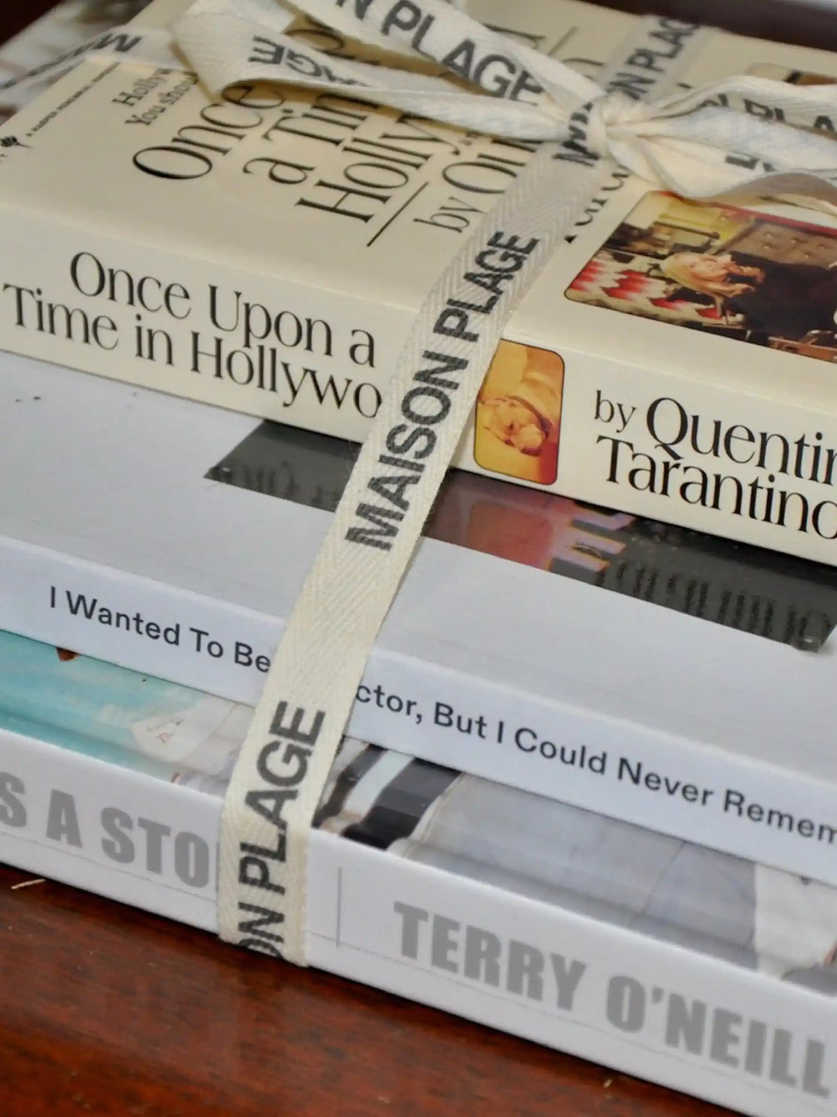 Custom Coffee Table Book Stack
