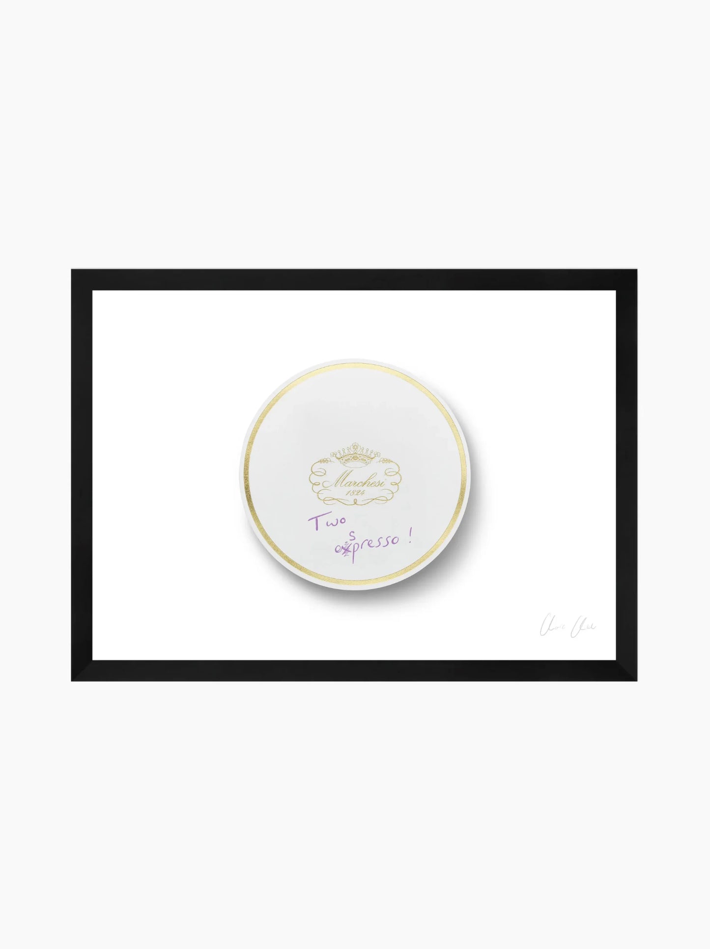 Coaster at Marchesi Framed Art Print