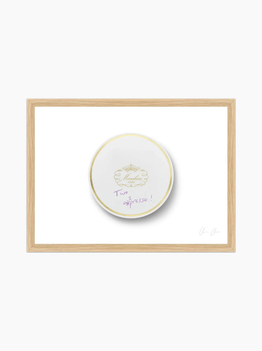 Coaster at Marchesi Framed Art Print