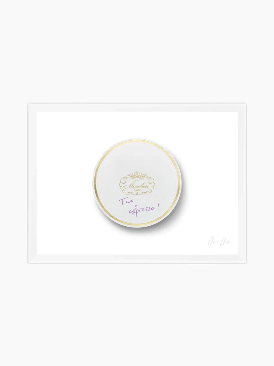 Coaster at Marchesi Framed Art Print