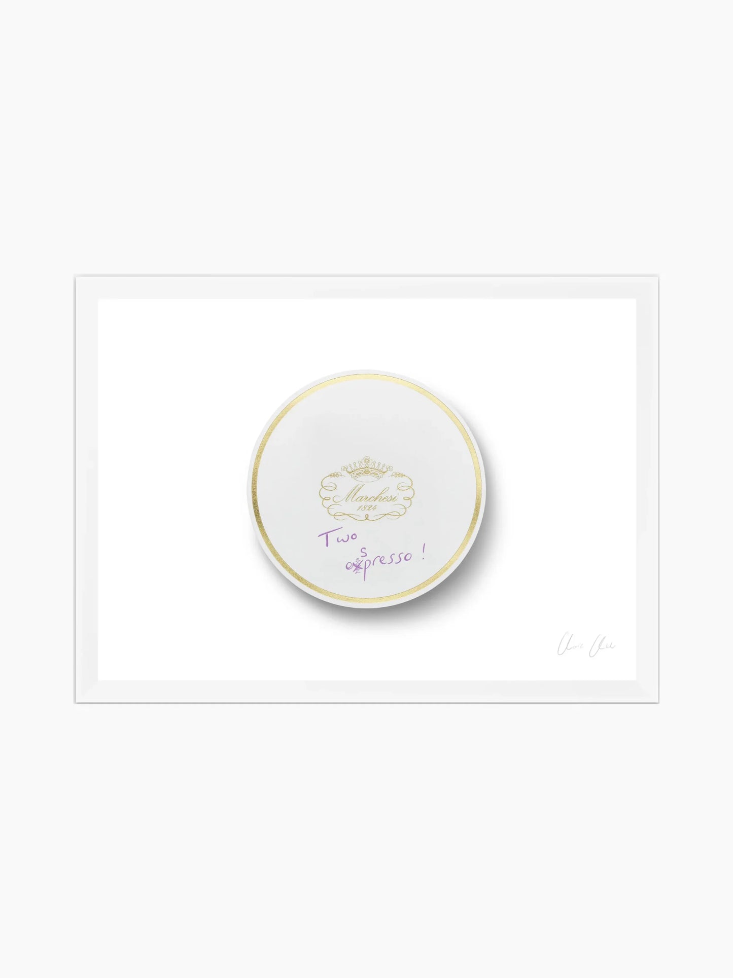 Coaster at Marchesi Framed Art Print