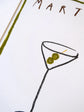 Martini Please Art Print
