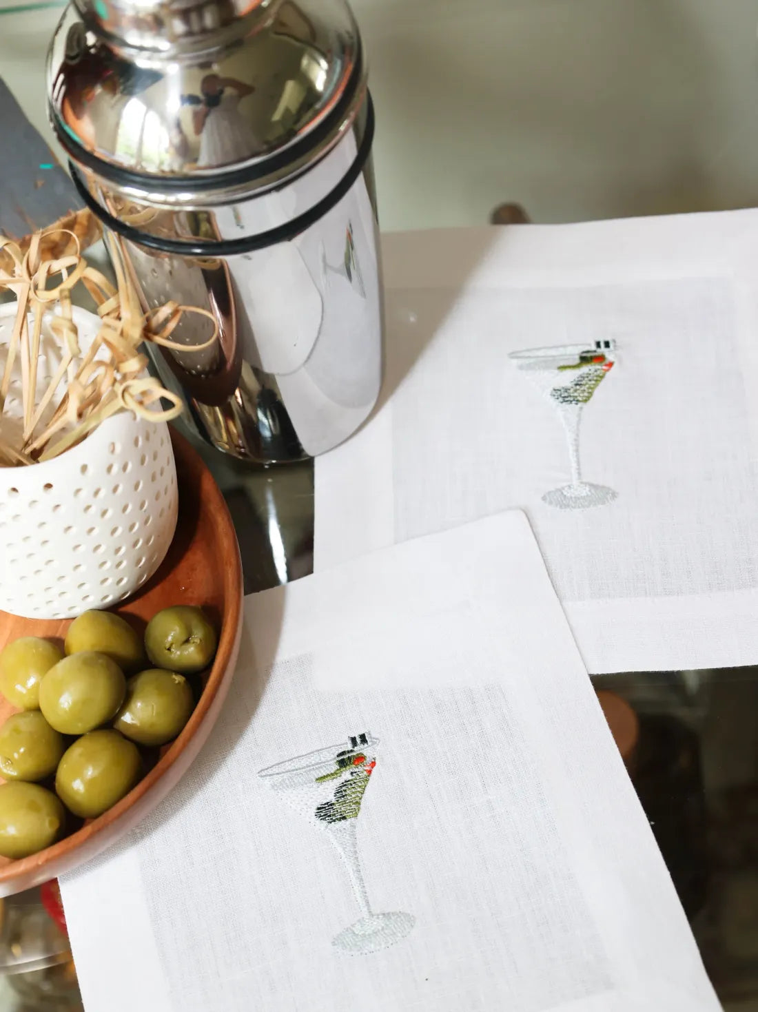 Martini Cocktail Napkins