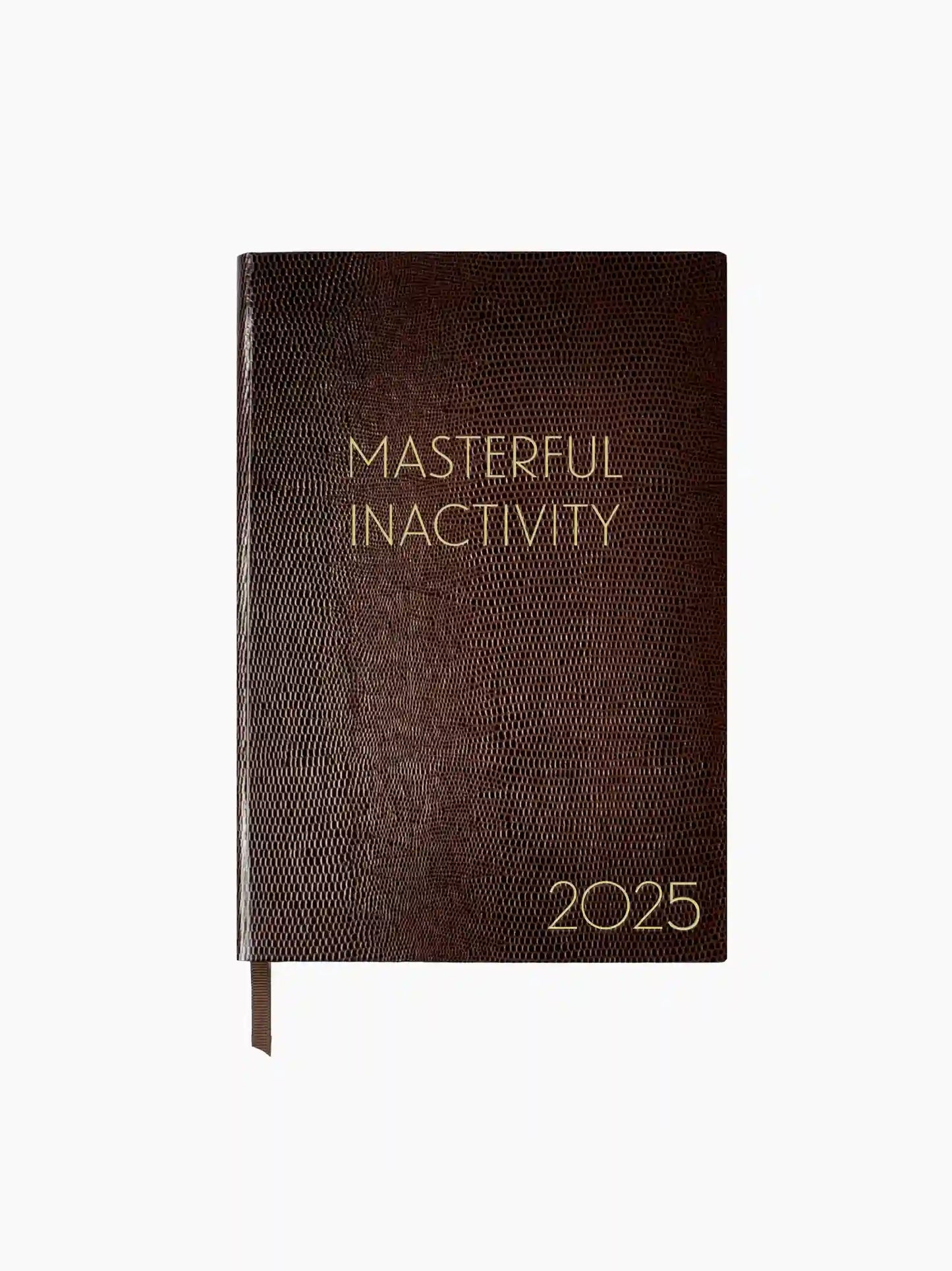 Masterful Inactivity 2025 Diary