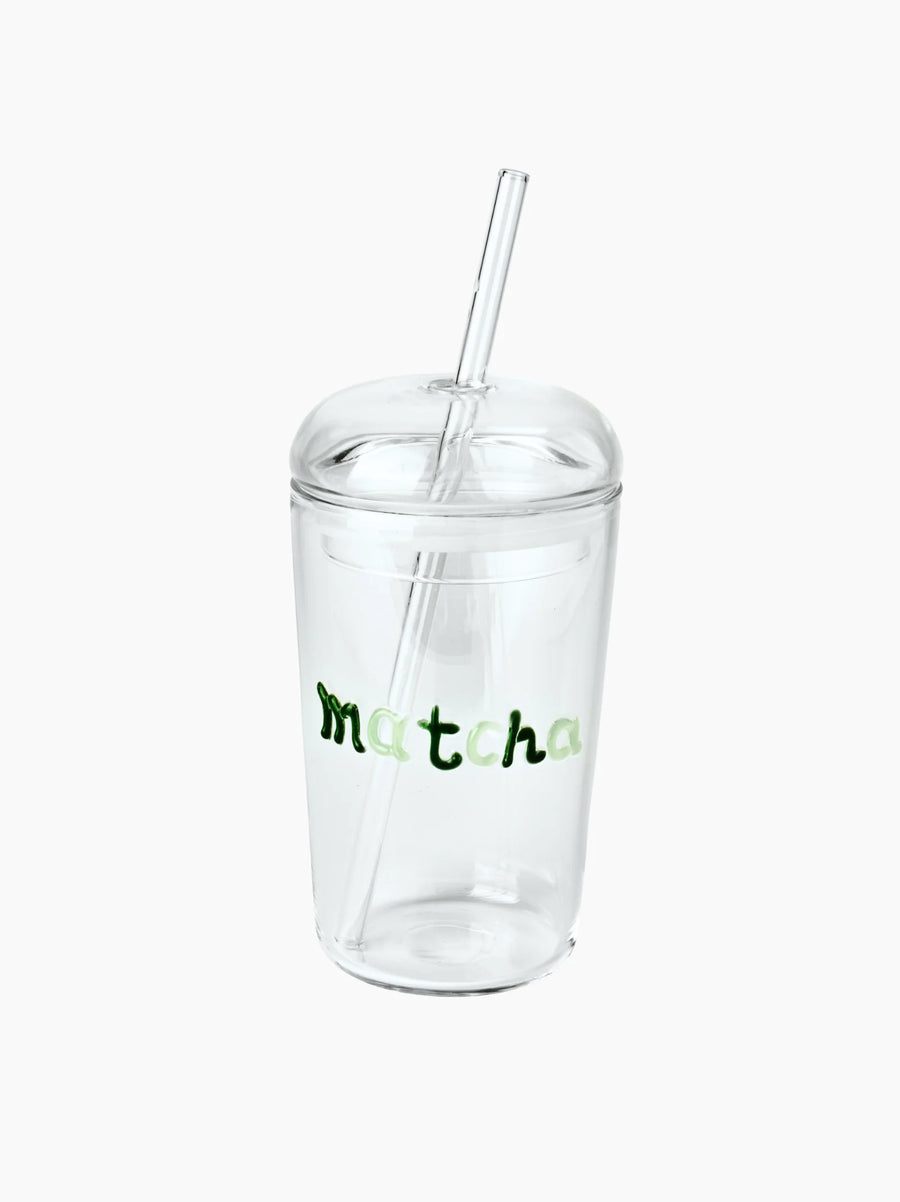Matcha Glass Tumbler