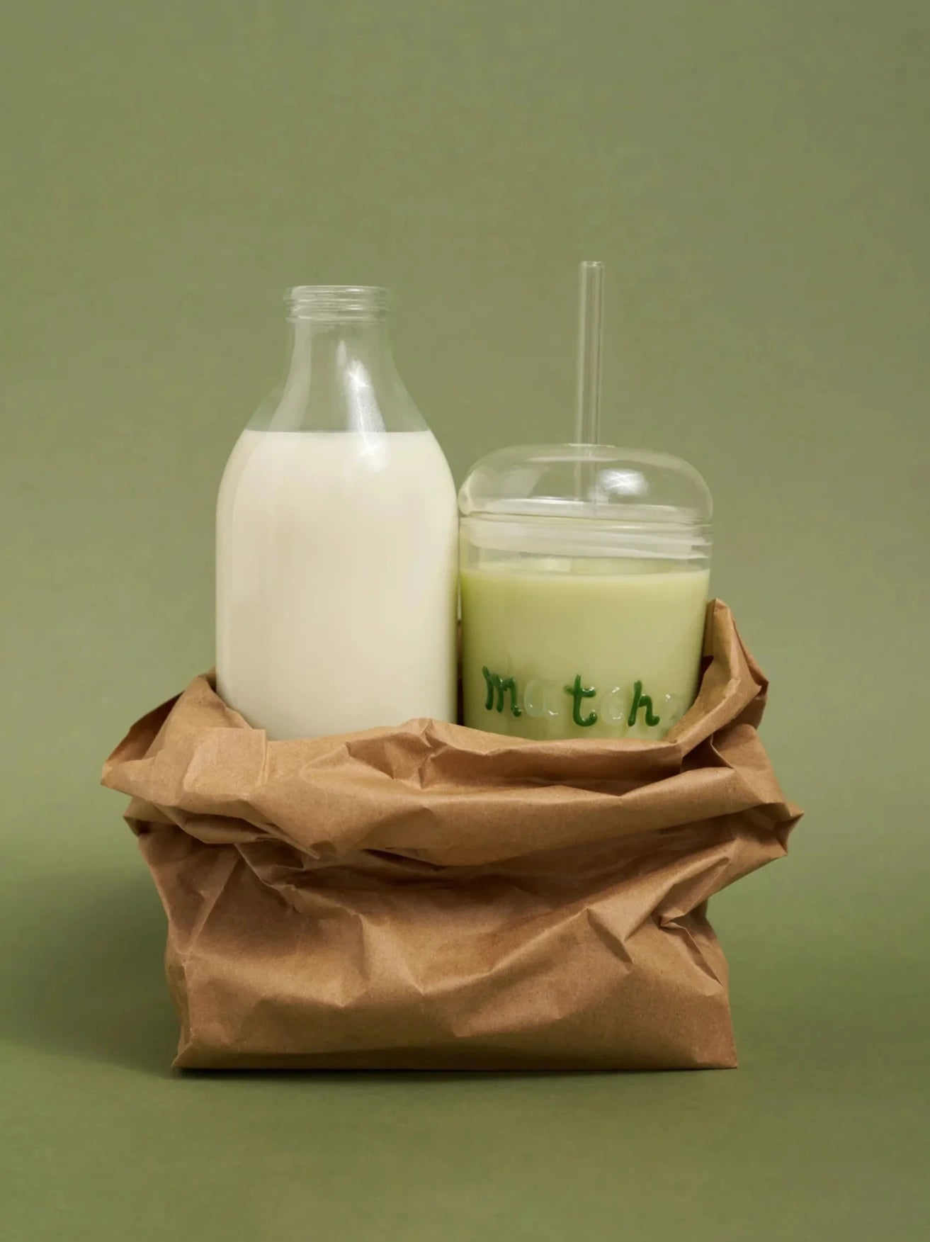 Matcha Glass Tumbler