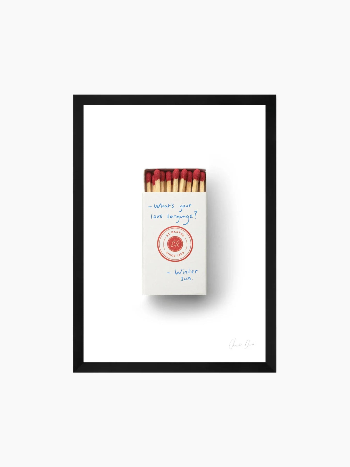 Matchbox at Eden Roc ii Art Print