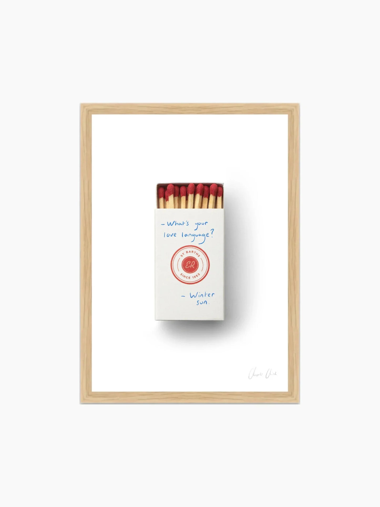 Matchbox at Eden Roc ii Art Print