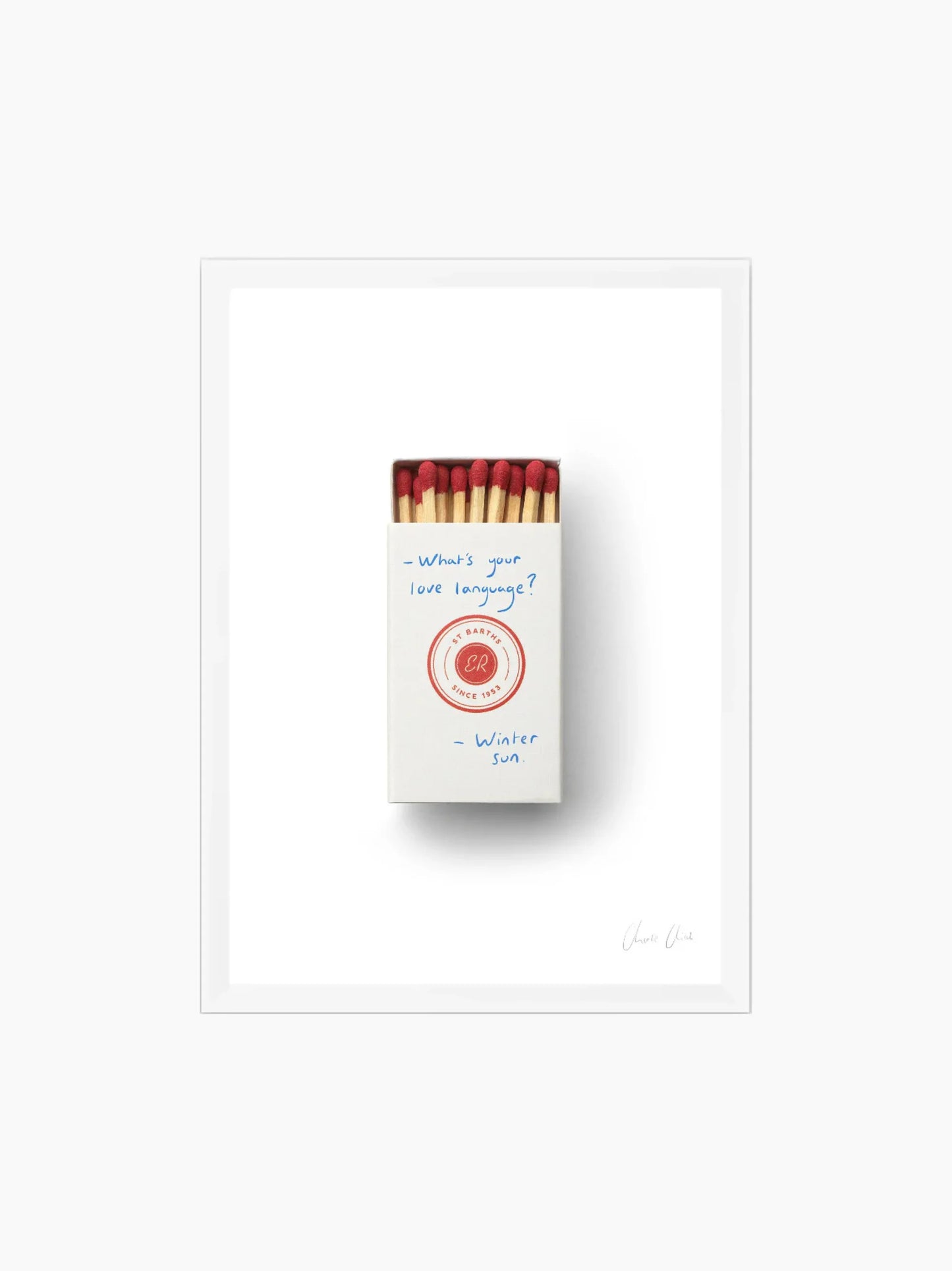 Matchbox at Eden Roc ii Art Print