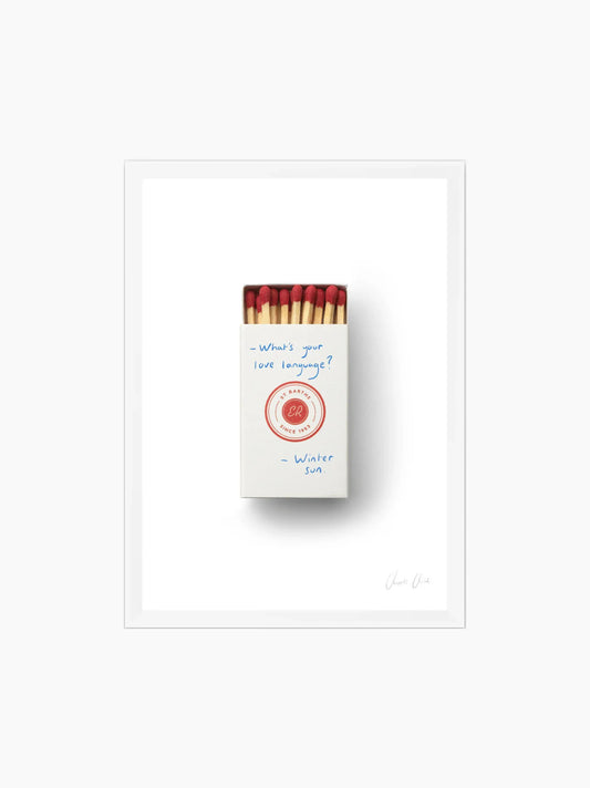 Matchbox at Eden Roc ii Art Print