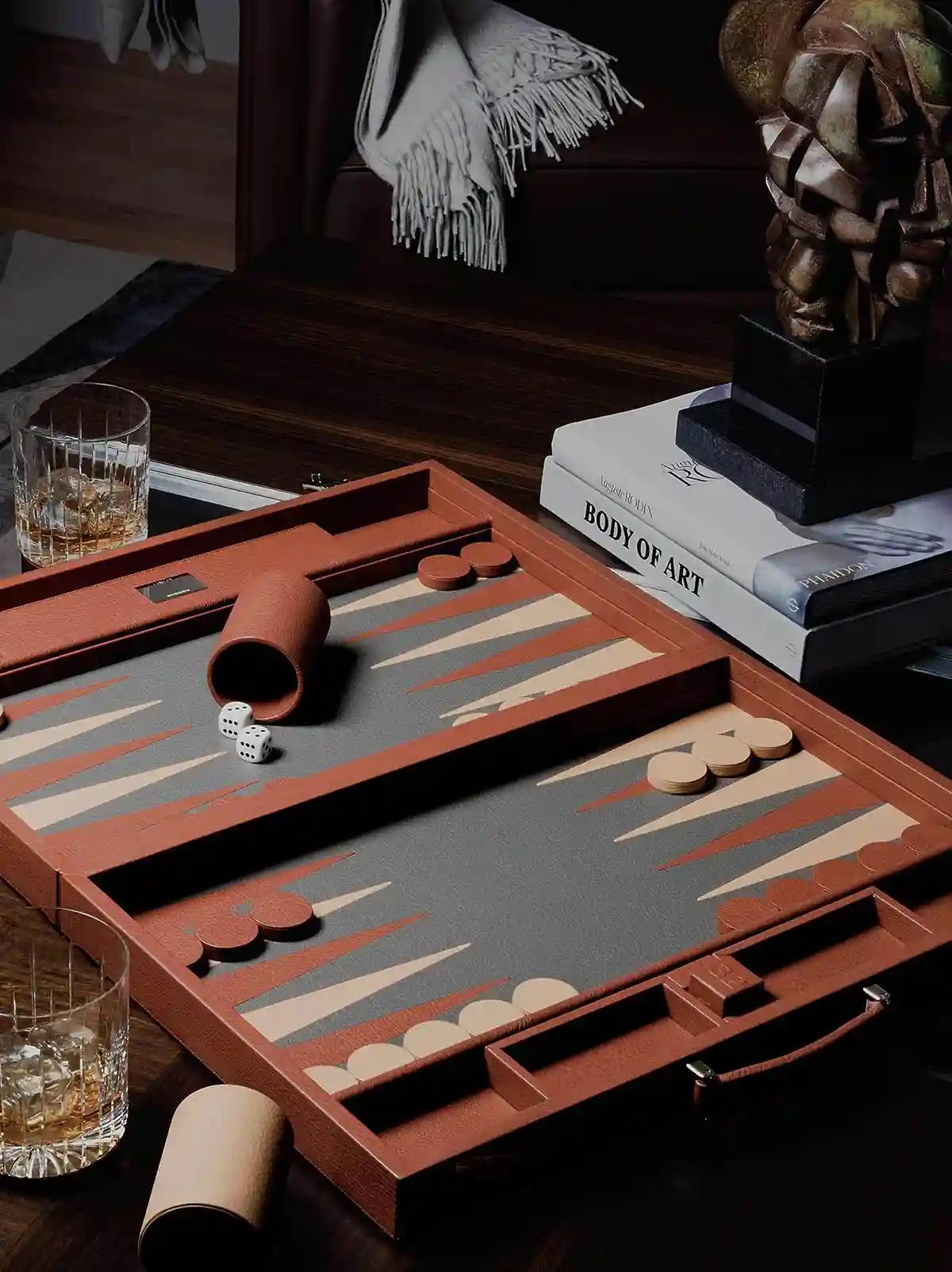 Mayfair Backgammon Set