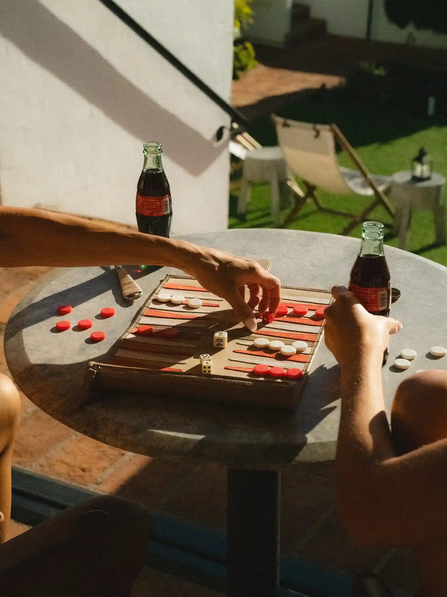Monaco Travel Backgammon Board