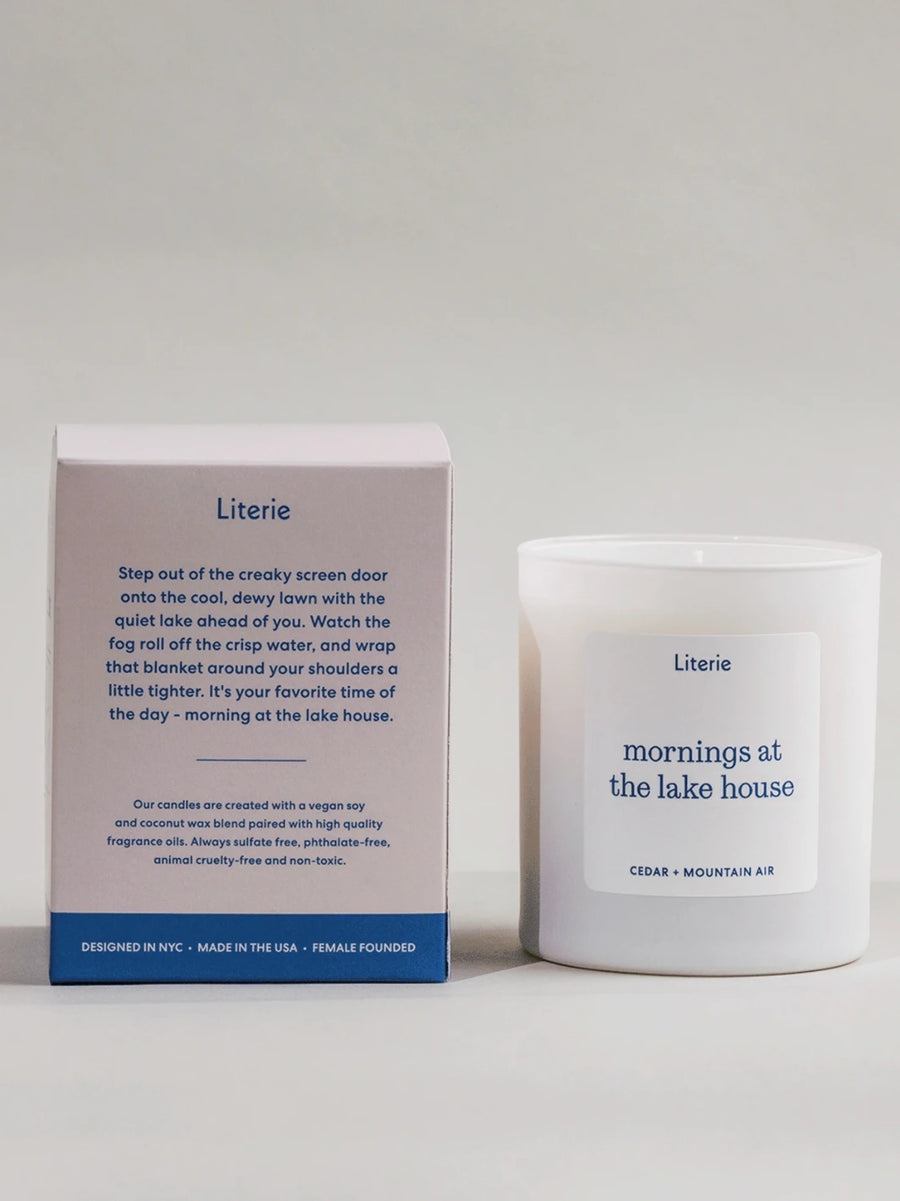 Mornings at the Lake House Candle