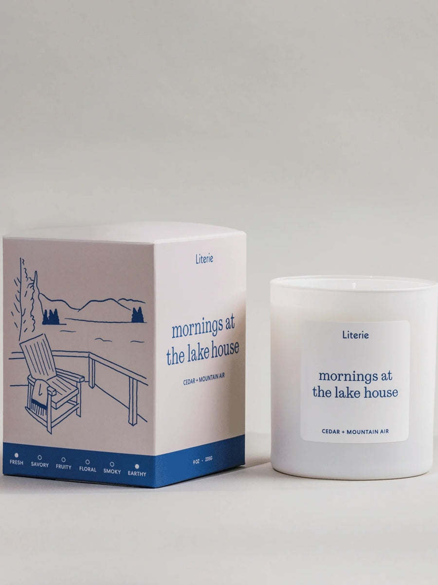 Mornings at the Lake House Candle