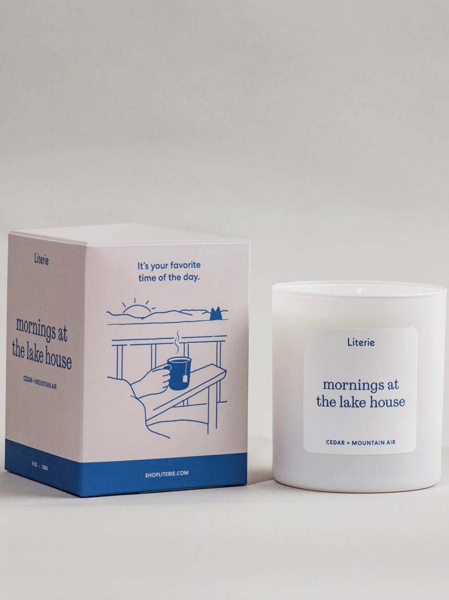 Mornings at the Lake House Candle