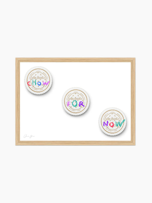 Coaster at Mr Chow Framed Art Print