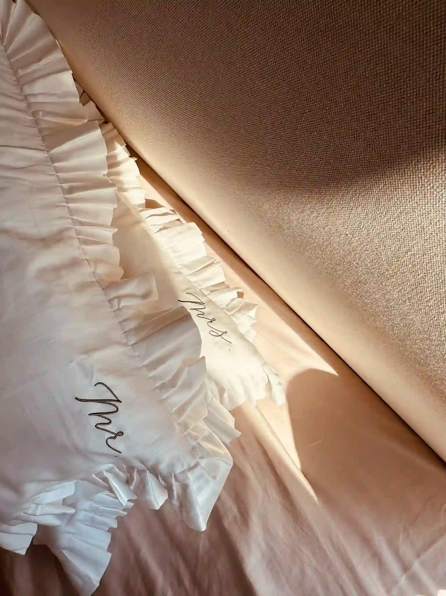 Mr & Mrs Pillowcase Set