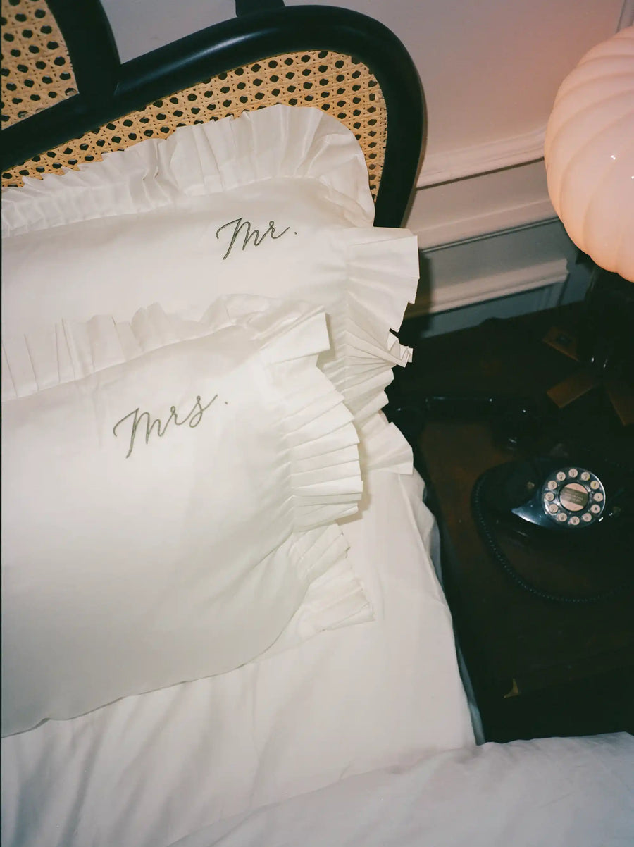 Mr & Mrs Pillowcase Set