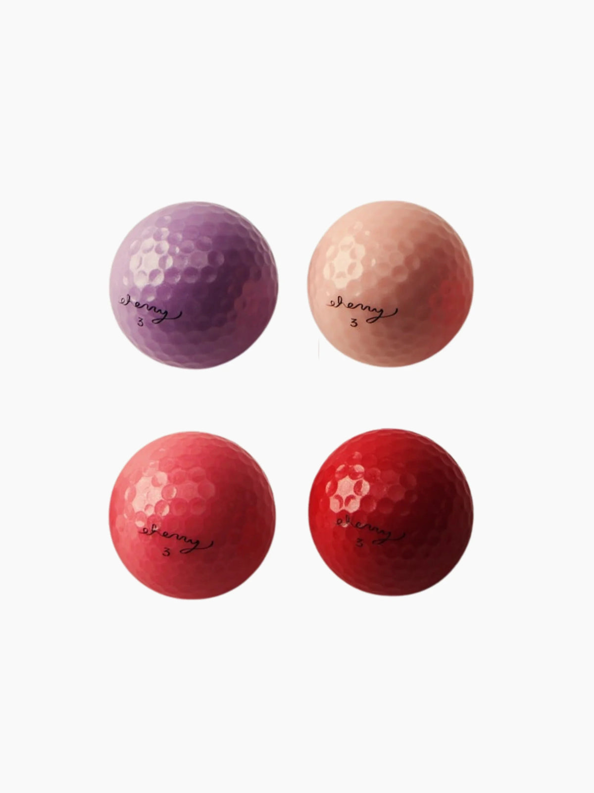 Multi-Colour Golf Ball Set