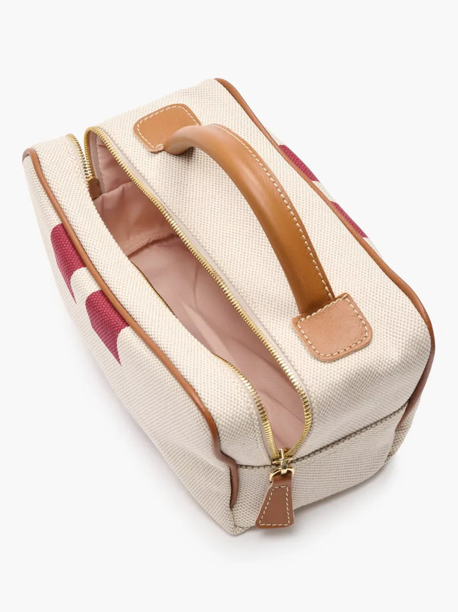 Striped Wash Bag