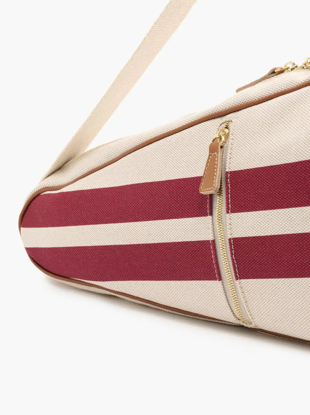 Personalised Cotton Striped Tennis Racket Case | The Go-To