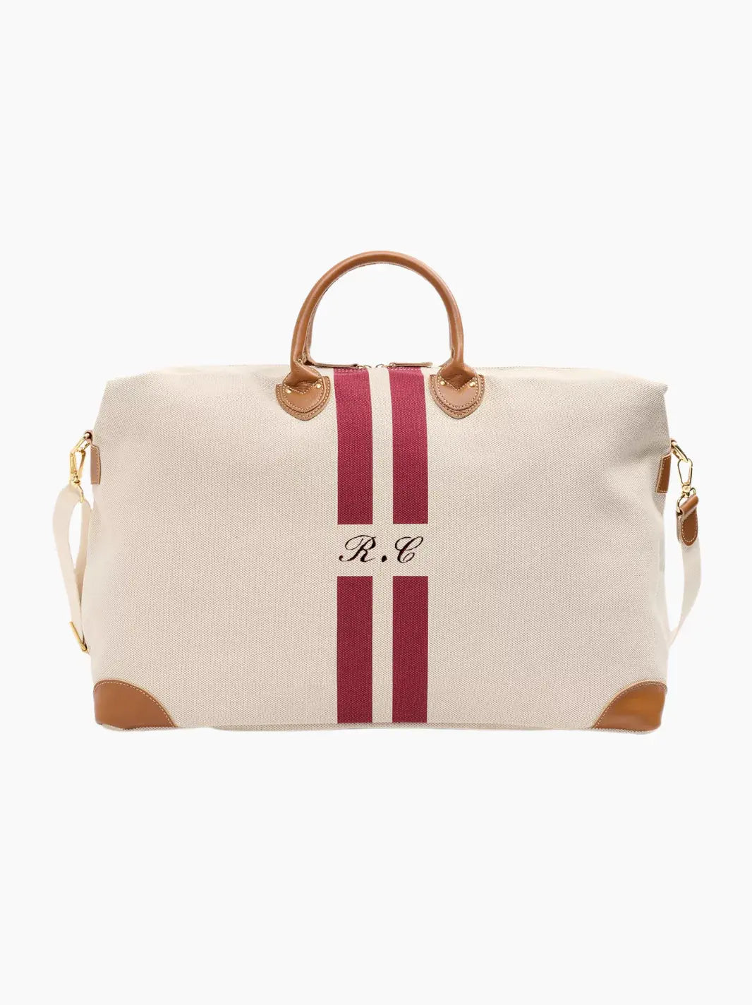 Striped Travel Bag