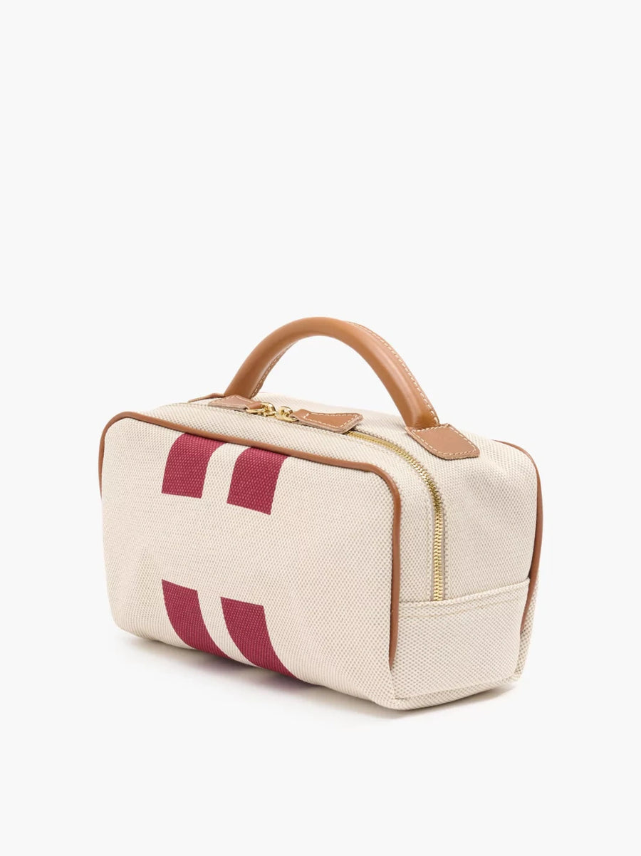 Striped Wash Bag
