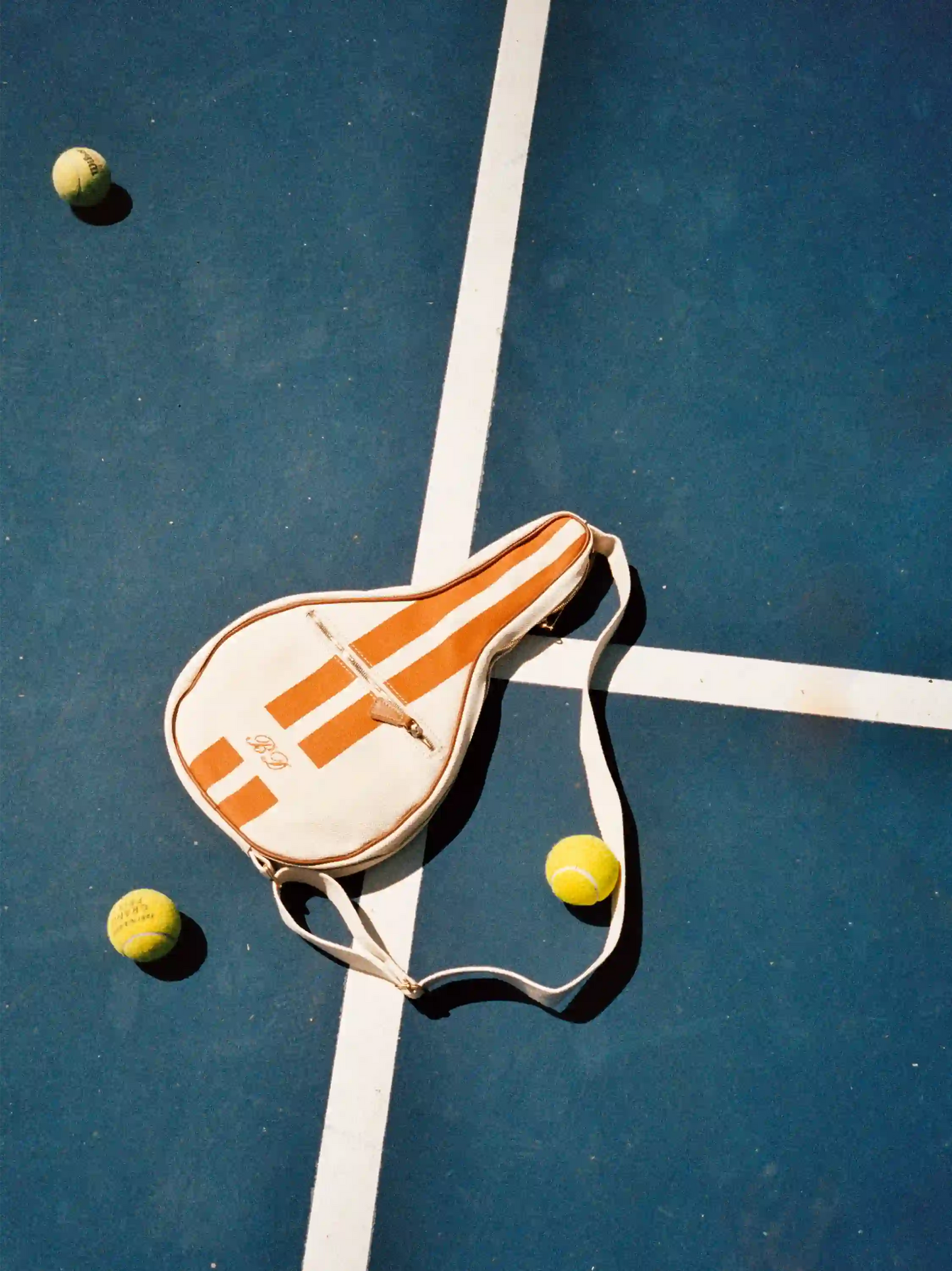 Striped Padel Racket Case