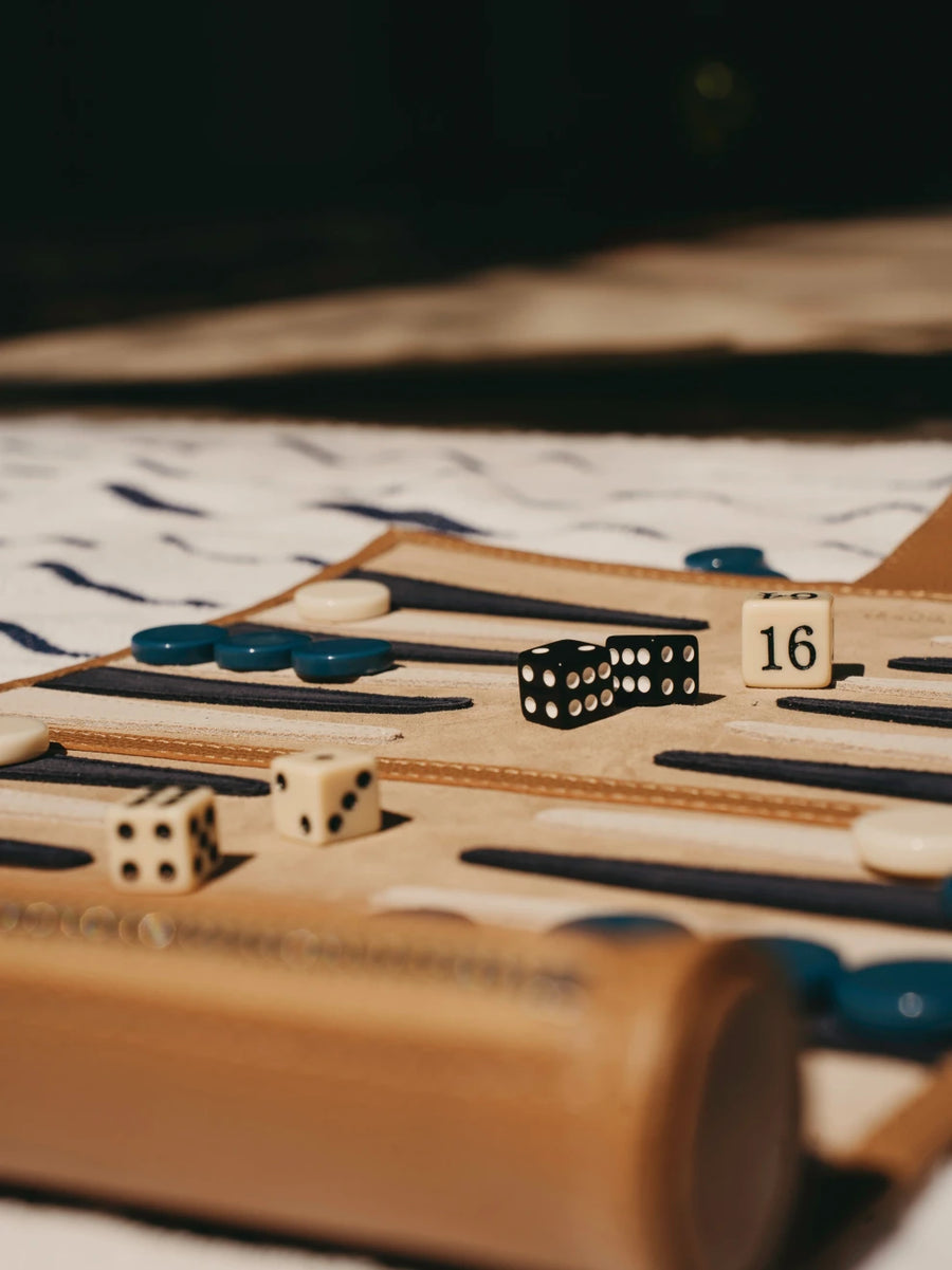 Nantucket Travel Backgammon Board