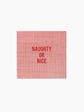 Naughty or Nice Disposable Napkin Set