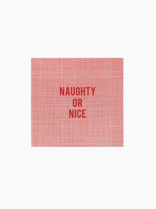 Naughty or Nice Disposable Napkin Set