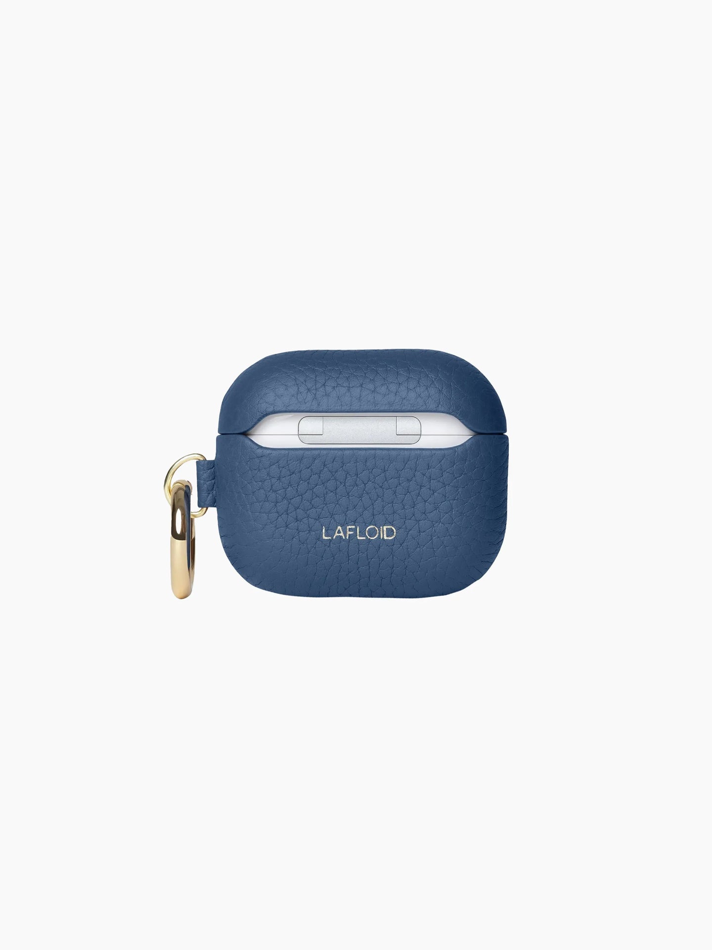 Navy Leather AirPods Case