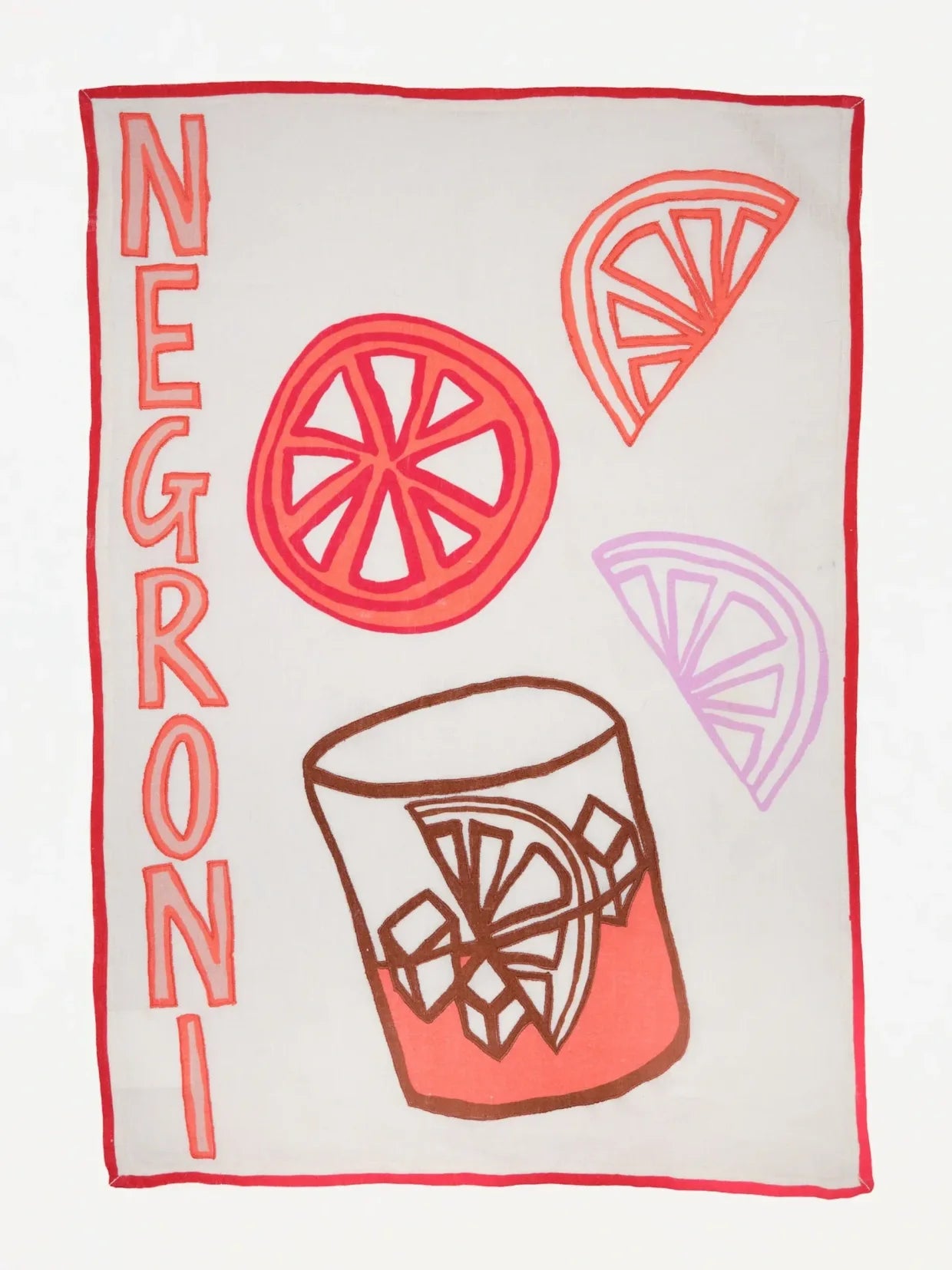 Negroni Linen Linen Tea Towel