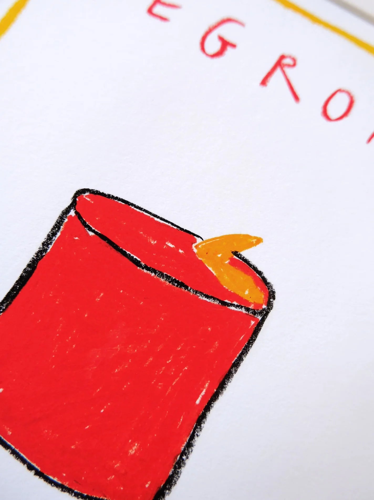 Negroni Please Art Print