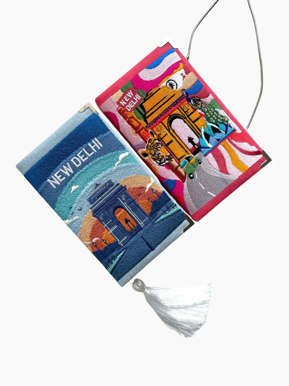 New Delhi Embroidered Clutch