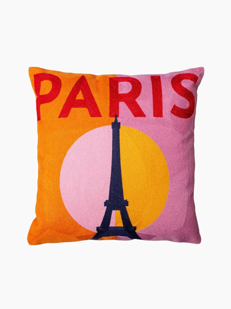 Paris Needlepoint Cushion