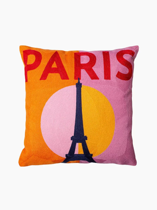 Paris Needlepoint Cushion