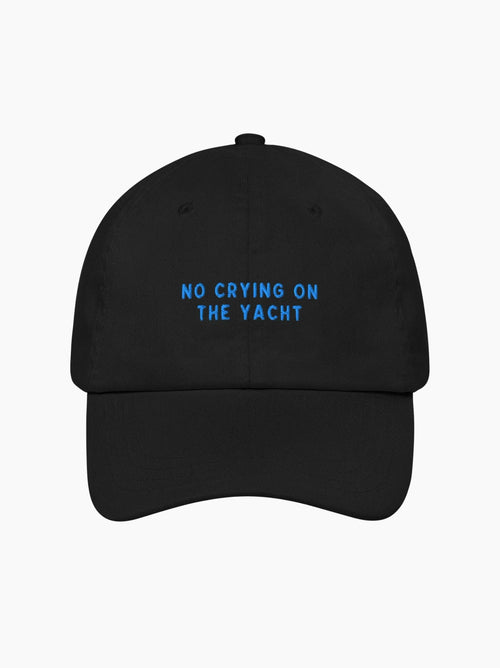 No Crying on the Yacht Cap