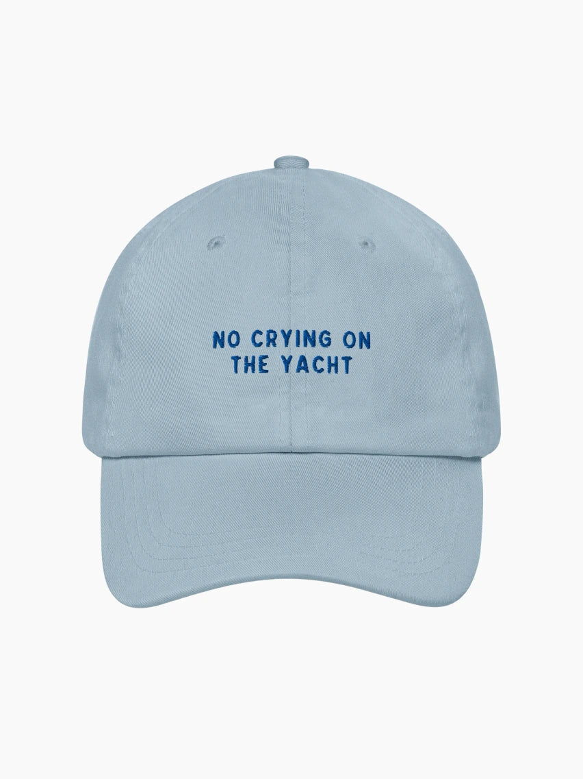 No Crying on the Yacht Cap