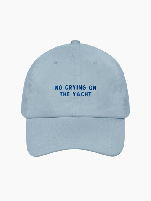 No Crying on the Yacht Cap