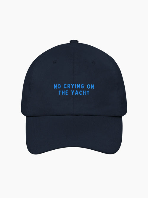 No Crying on the Yacht Cap