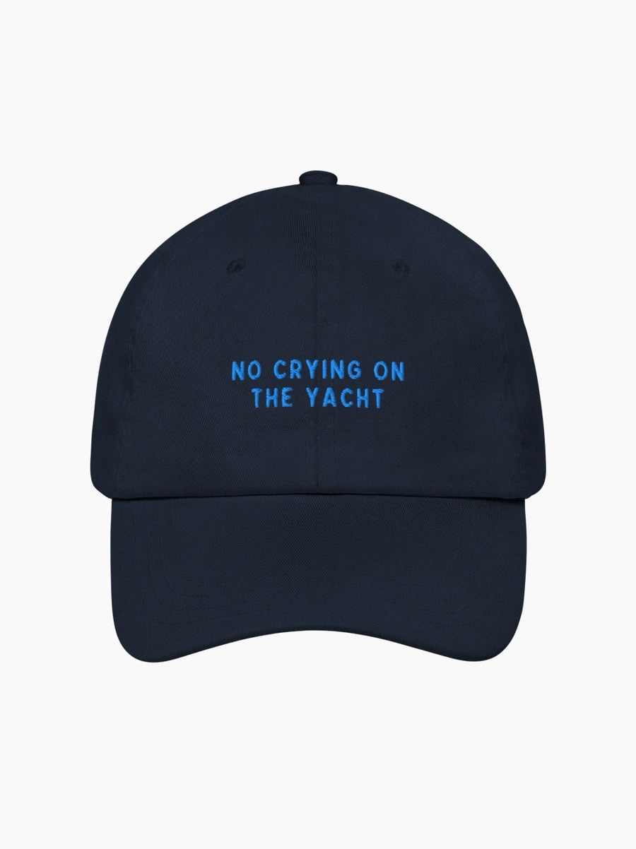 No Crying on the Yacht Cap